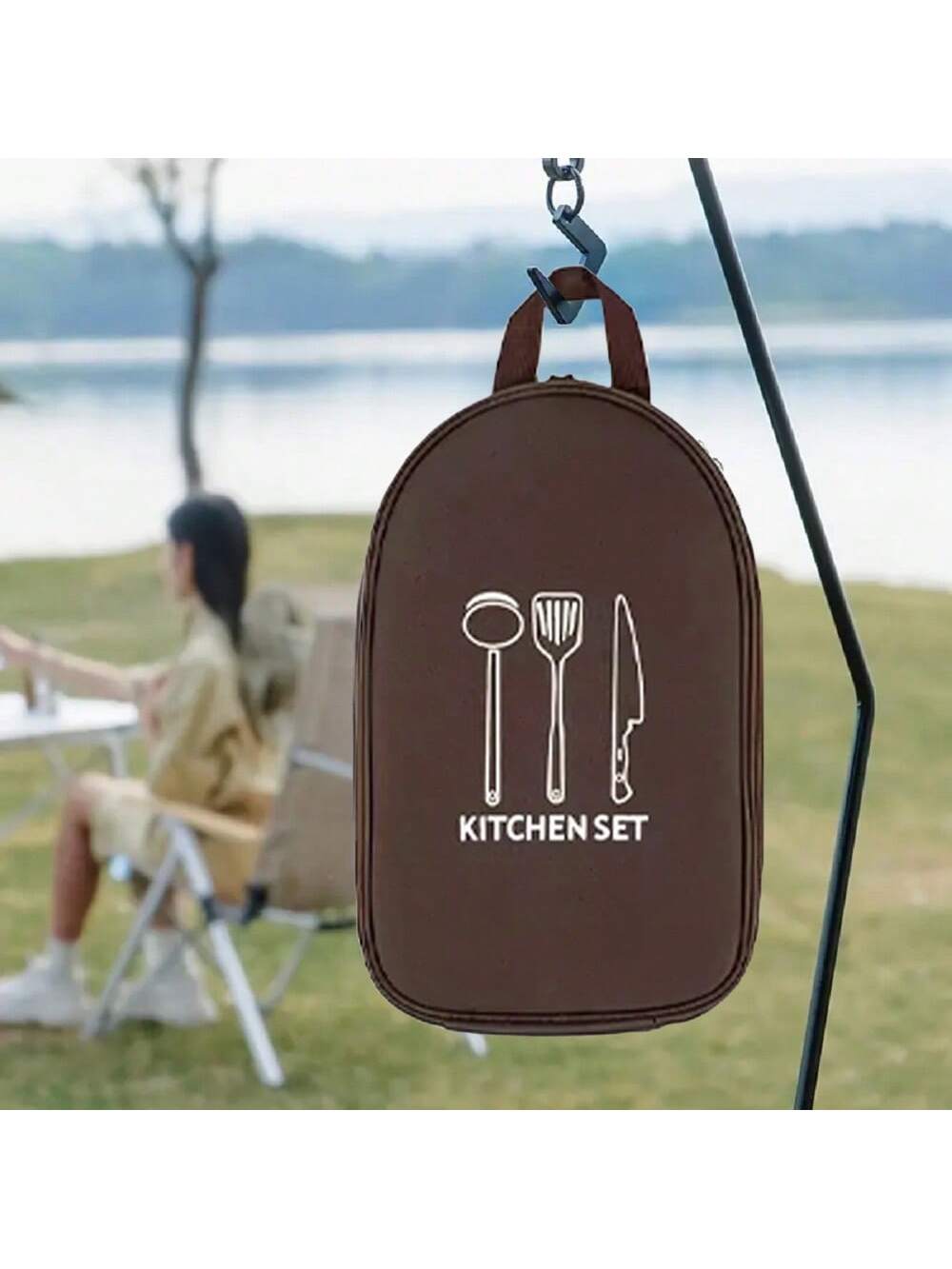 Camping Cooking Container - Сумка для хранения посуды для кемпинга,