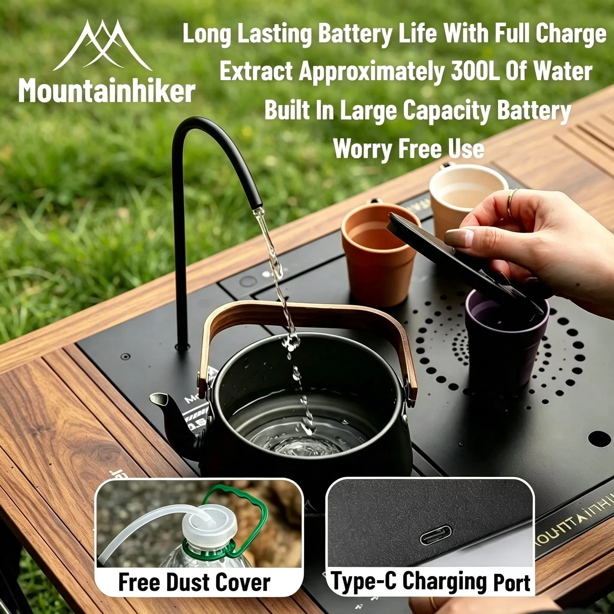 Camping Cooking Table - Электрический диспенсер для воды IGT для