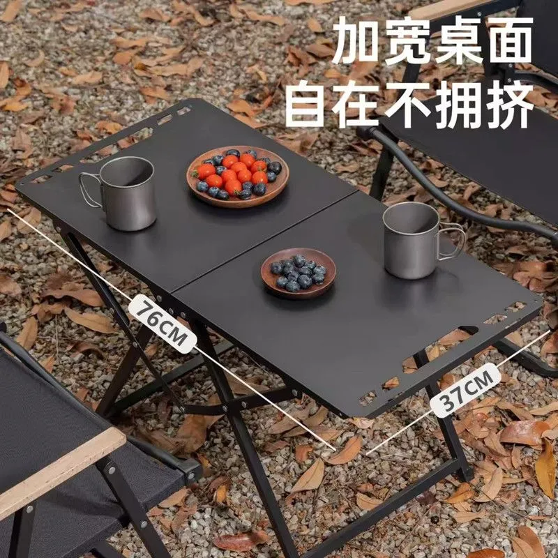 Camping Cooking Table - Складной портативный походный стол из нержавеющей