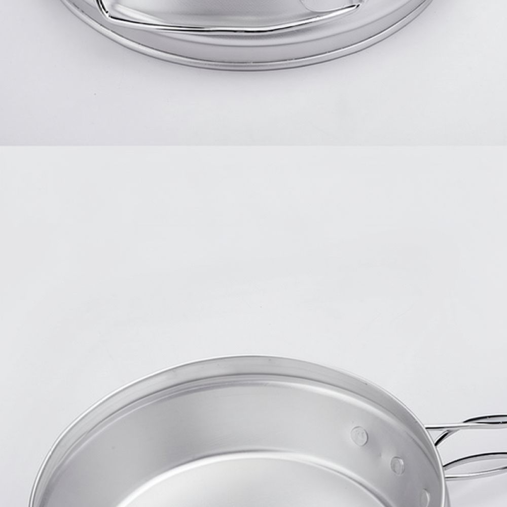 Camping Cooking Dining Set - Набор походной алюминиевой посуды для кемпинга: