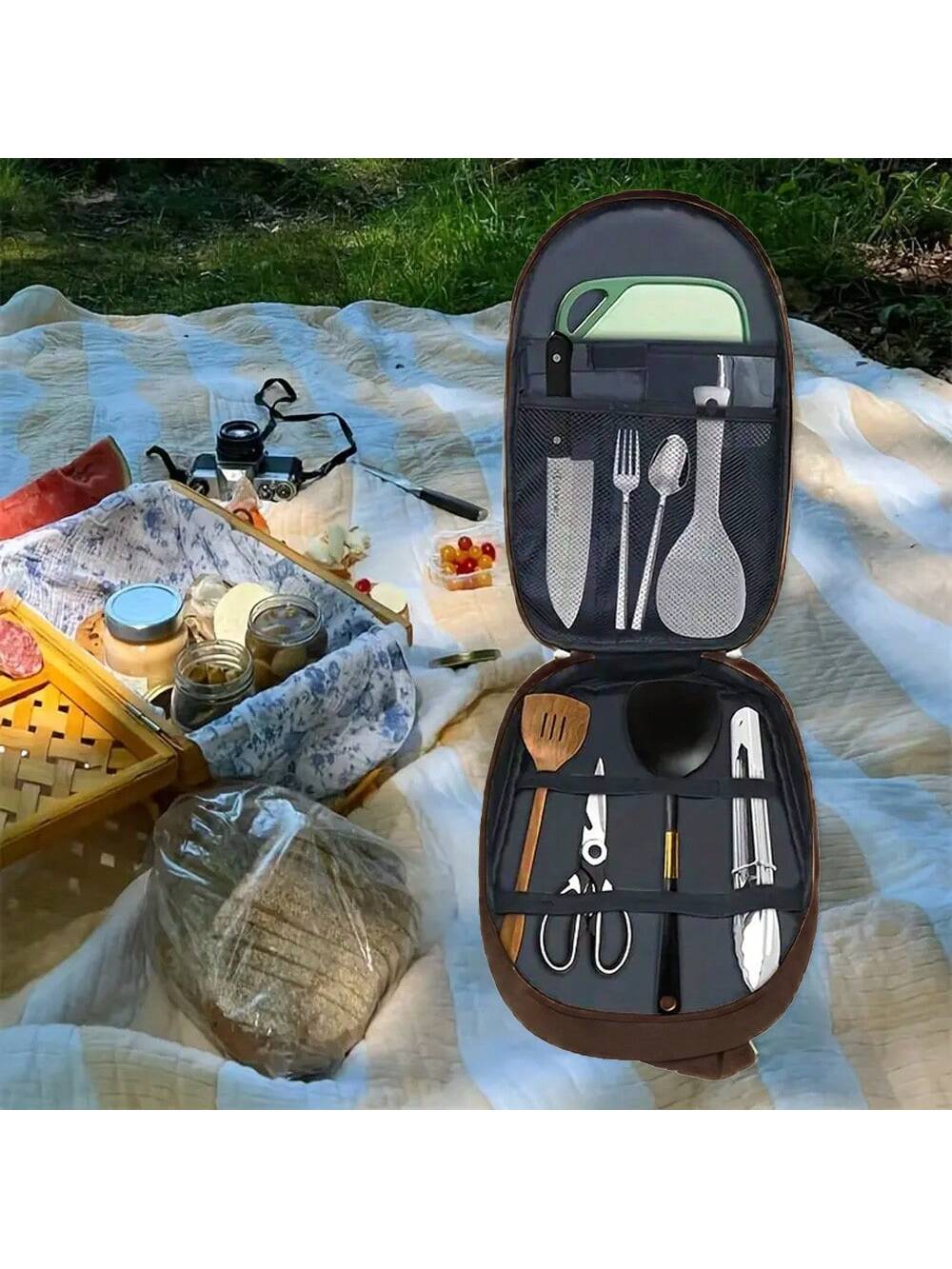 Сумка для хранения посуды для  – обзор и цена Camping Cooking Container